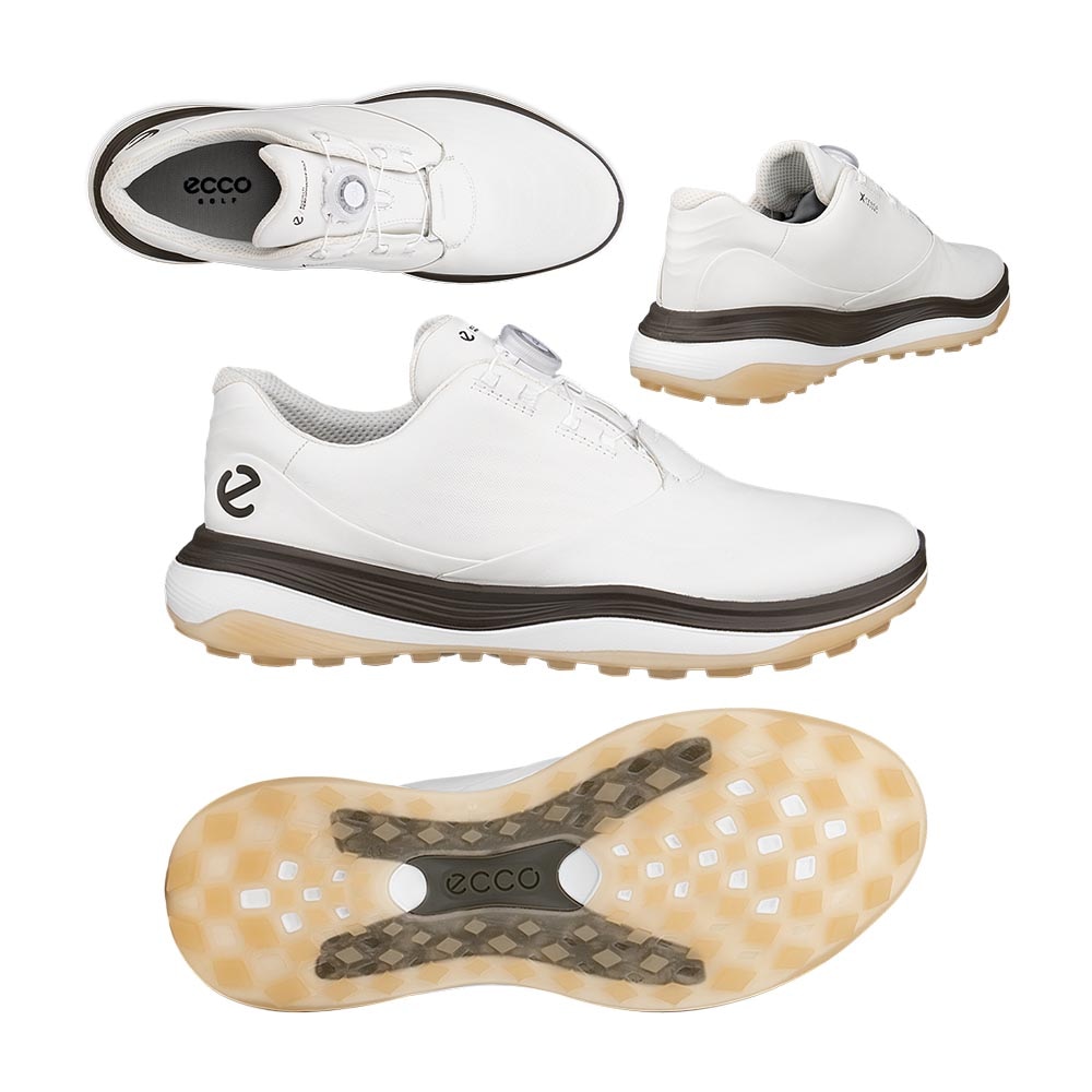 LT1 Boa メンズスパイクレスシューズ 132274 (51173)ホワイト 2025