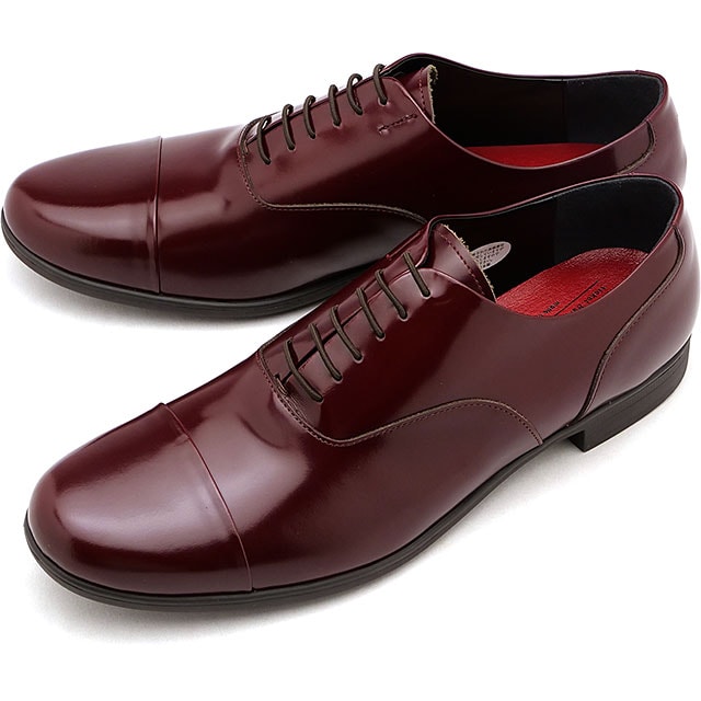 TRAVEL SHOES by chausser トラベル シューズ バイ ショセ ガラスレザー [TR-001Mガラス] メンズ 靴 日本製 生活防水 ビブラムソール バーガンディー BDG