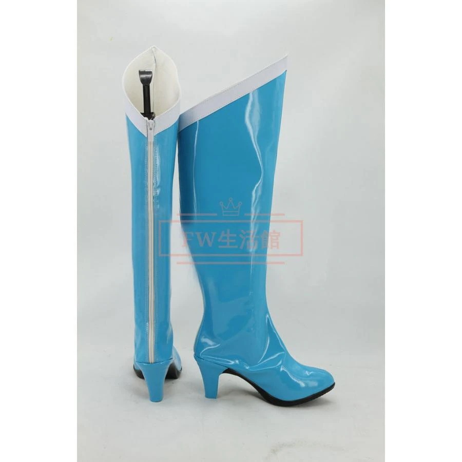 【新品開催 即納】美少女戦士セーラームーン 水野亜美 コスプレ靴 コスプレブーツ cos靴 仮装 変装 コスチューム