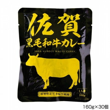 佐嘉の絲 佐賀黒毛和牛カレー 160gx30個 P8
