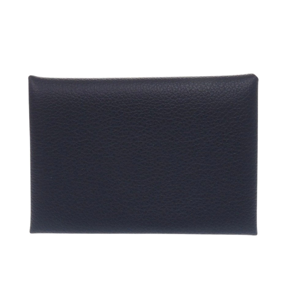 新品同様 カルヴィデュオ カードケース エバーカラー ブルードプリュス W刻印 1004【中古】 レディース