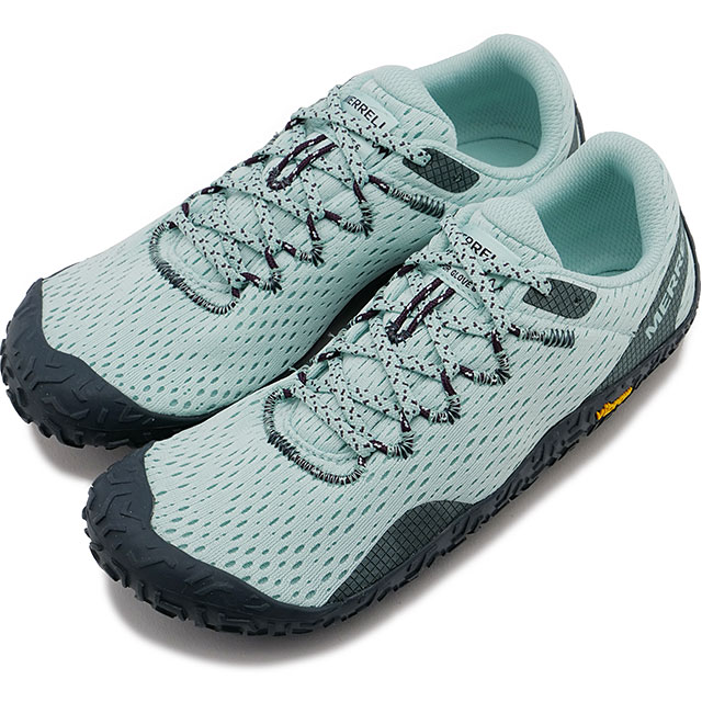 スニーカー ベイパー グローブ6 [J068330] W VAPOR GLOVE 6 レディース 靴 トレイルランニング ベアフットシューズ アウトドア FROST-BLUE 正規取扱店