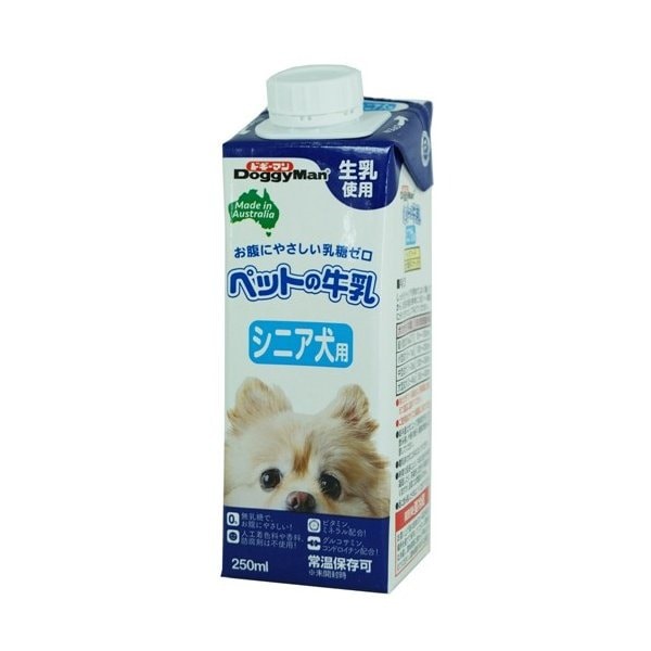 ドギーマン ペットの牛乳 シニア犬用 250ml