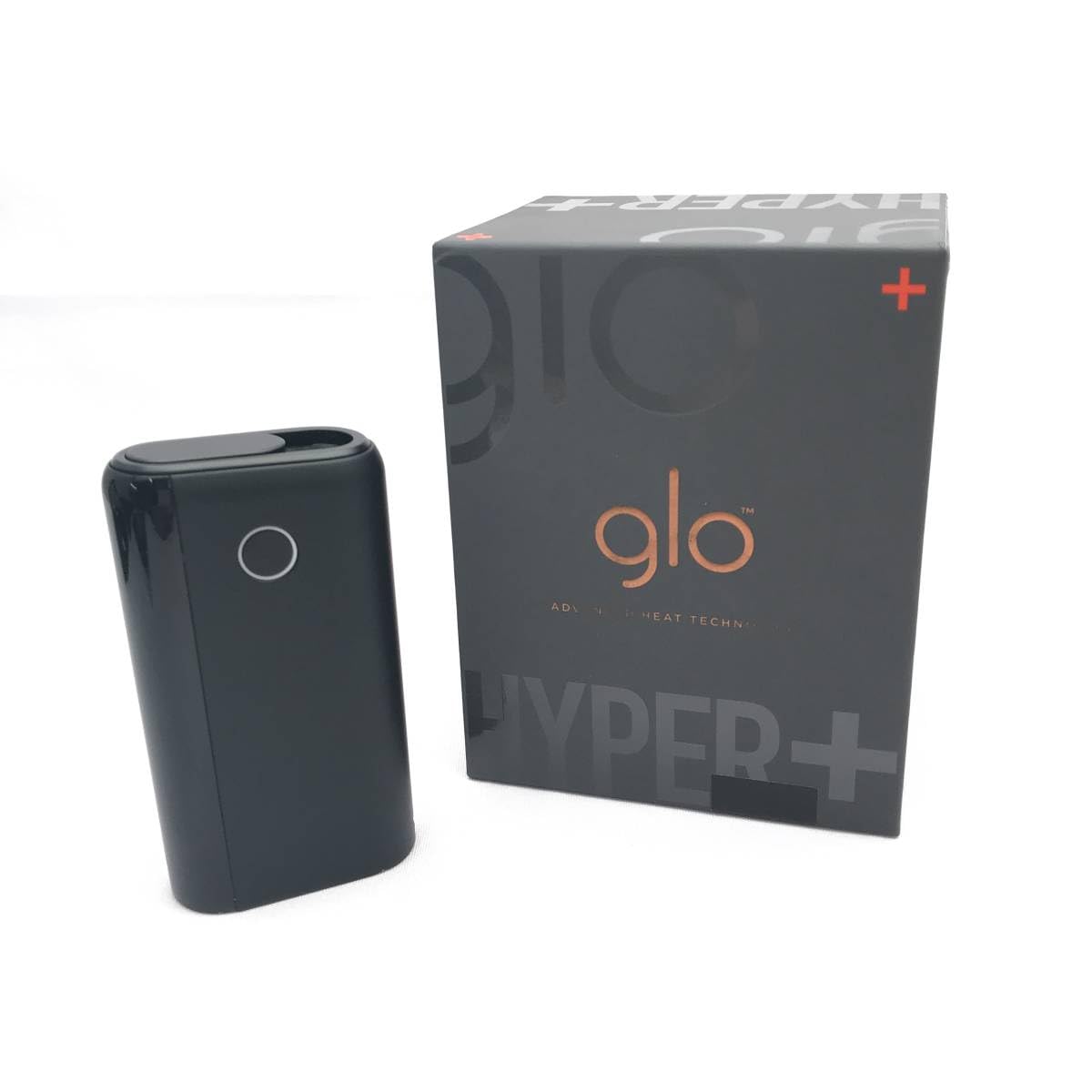 ブリティッシュ・アメリカン・タバコ・ジャパン 【最新機種】glo hyper＋ グローハイパープラス 本体 カラー.ブラック ライト.クロームブラック 未登録 保証バーコード付き 6,168円