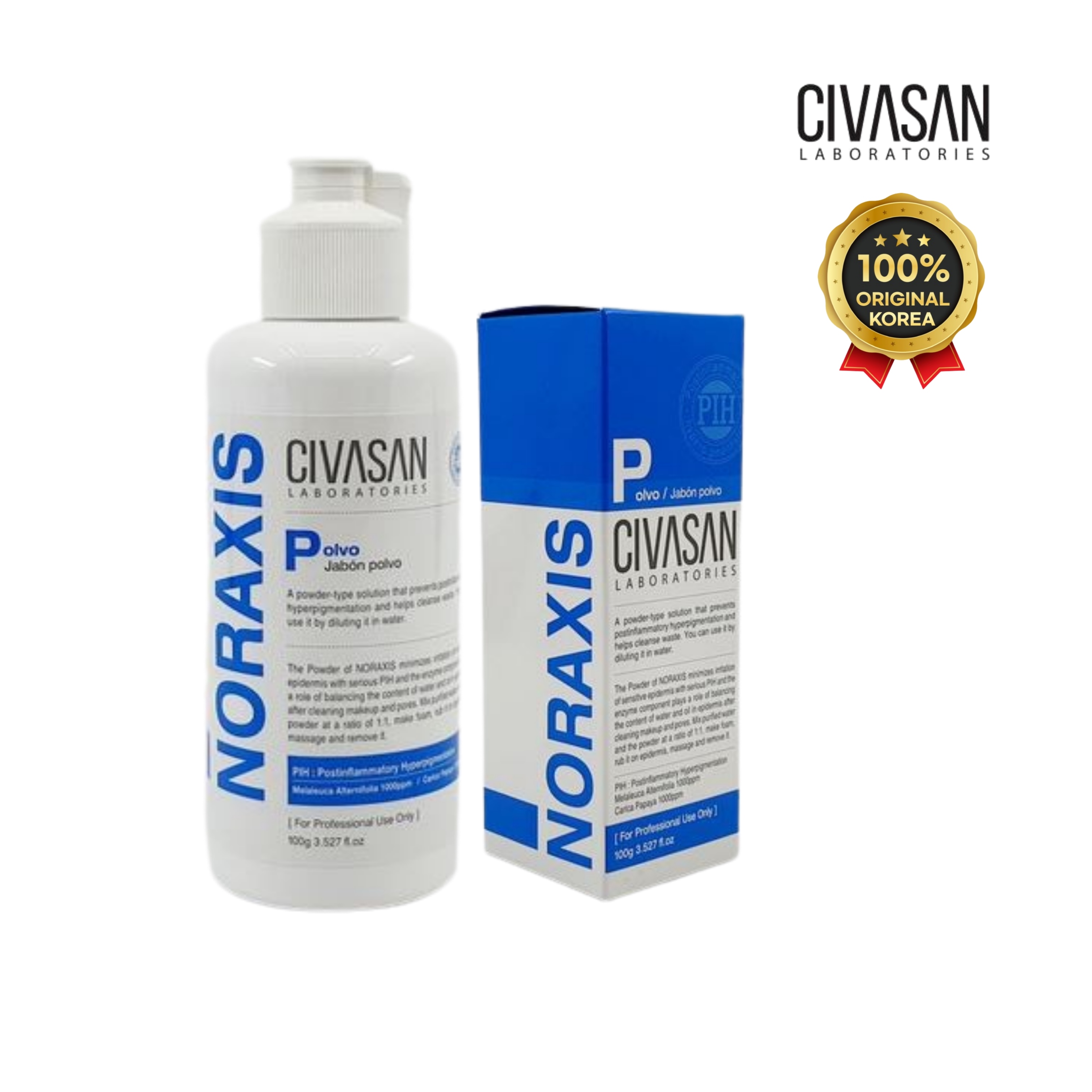 ノラクシスポルボ NORAXIS POLVO 100ml/ディープクレンジング 酵素パウダー