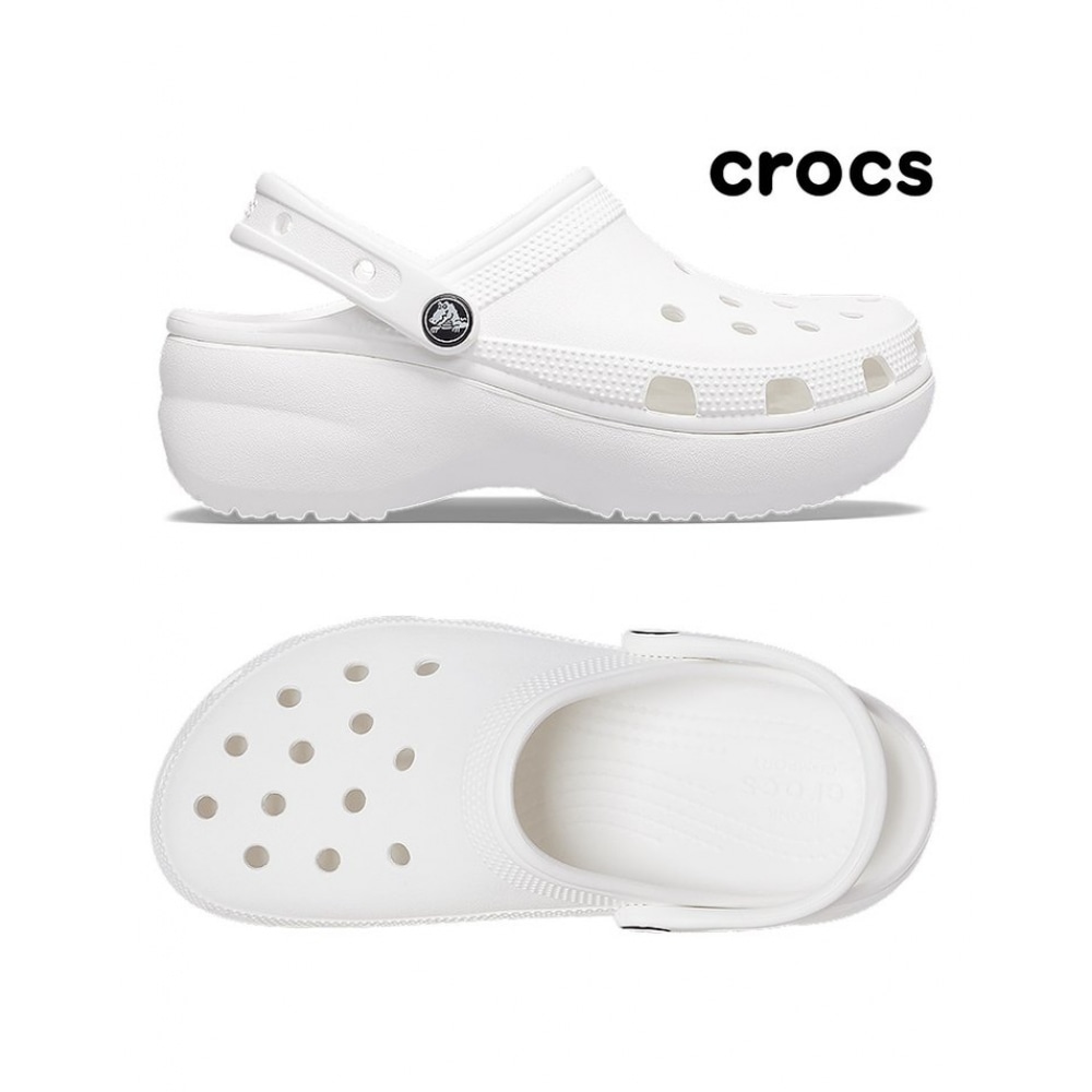 クロックスクラシックプラットフォームクロッグ 206750-100