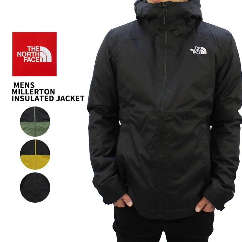 ザ・ノース フェイス THE NORTH FACE Mens Millerton Insulated Jacket ミラートン 中綿 ジャケット アウター 男性 メンズ nf0a3yfi