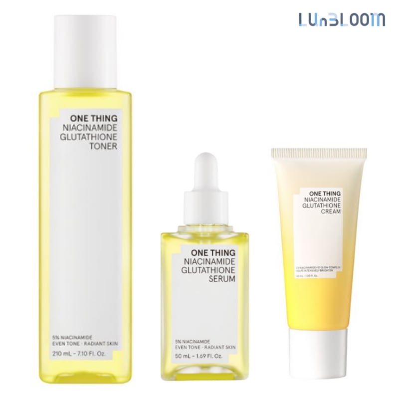 ナイアシンアミドグルタチオントナー 210ml +セラム 50ml + クリーム 40ml