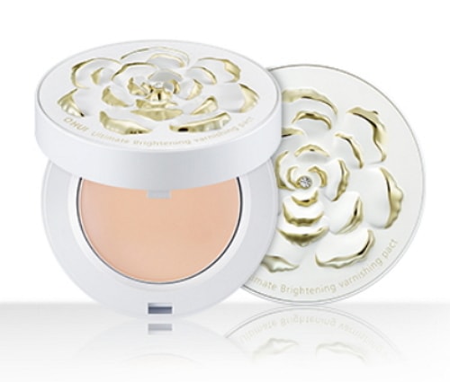 オフィ Korean Cosmetics_Ohui Ultimate Brightening Varnishing Pact (spf 30 pa++) 9g