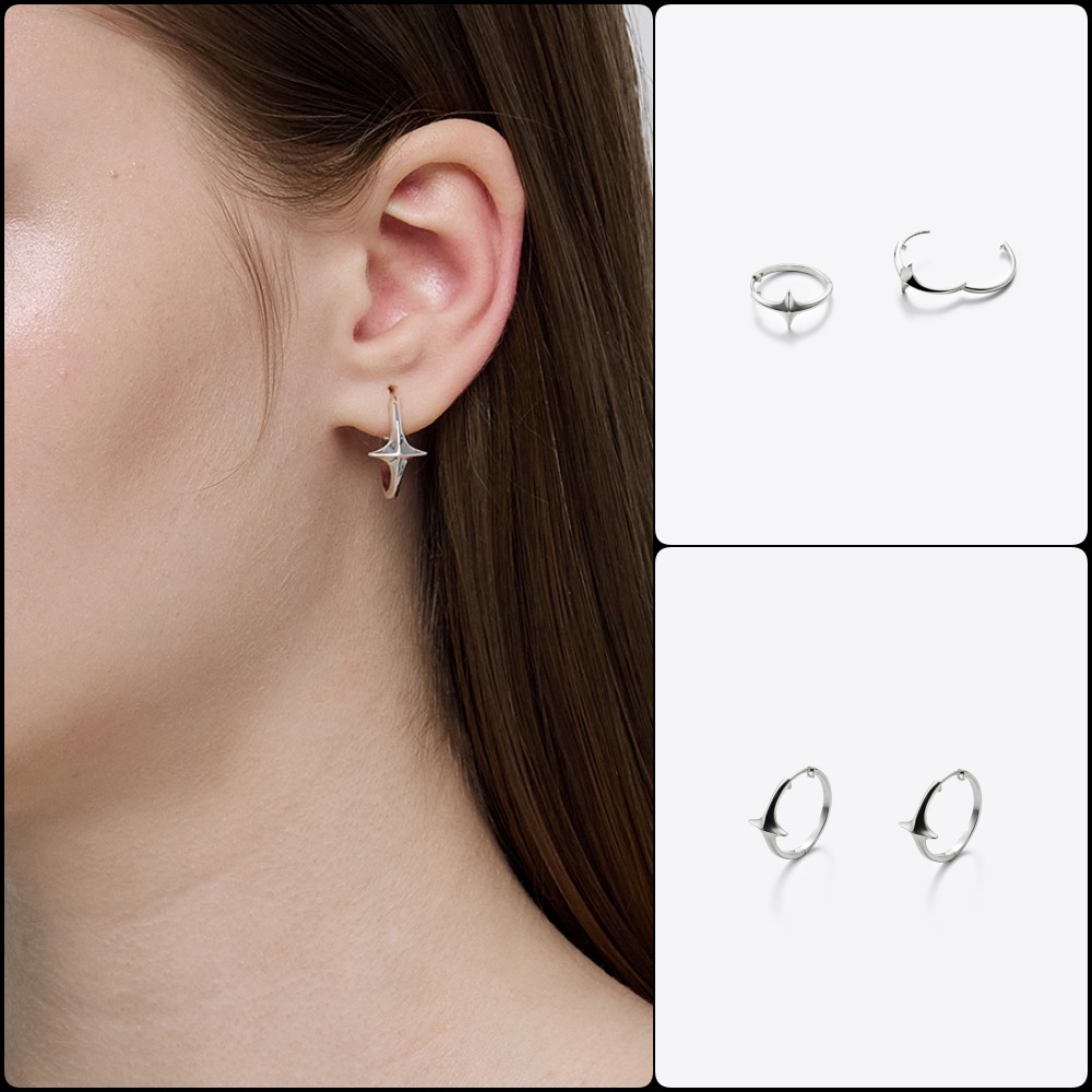 Monday Edition】STAR ORBIT EARRINGS