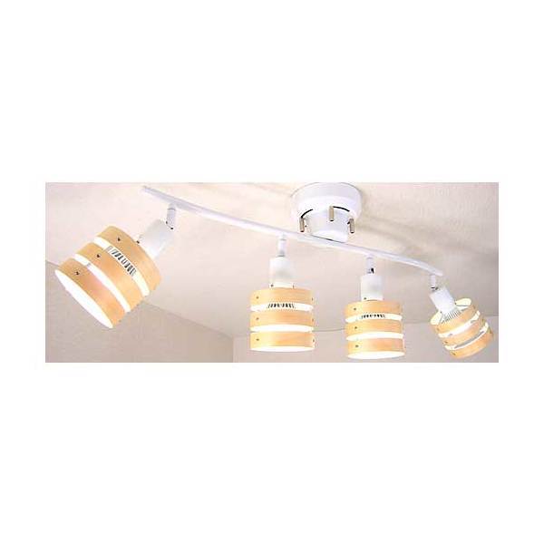 HC-P018WHZ ナチュラルシリーズ [灯具可動式 シーリングスポット (LED昼光色)]