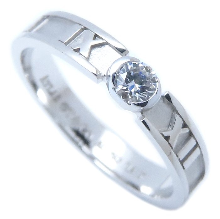 アトラス リング 指輪 1Pダイヤモンド 11.5号 K18WG ホワイトゴールド/294003【中古】 45,180円