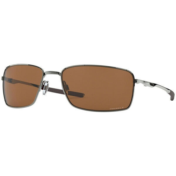 サングラス OakleySquare Wire Brown Lens Tungsten Ultralight Sunglasses OO4075-14 60