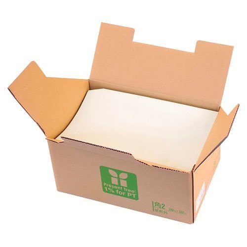 【内祝い】 500枚入 シール付 サイド貼り 角2 カラー上質封筒 （まとめ買い）寿堂 若草 3 10558 紙製品・封筒