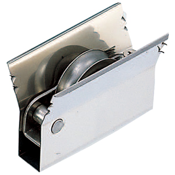 ヨコヅナ サッシ取替戸車 8型 ステンレス車 丸型 ABS-0081 (1箱(20個入)) 【0820-00012】