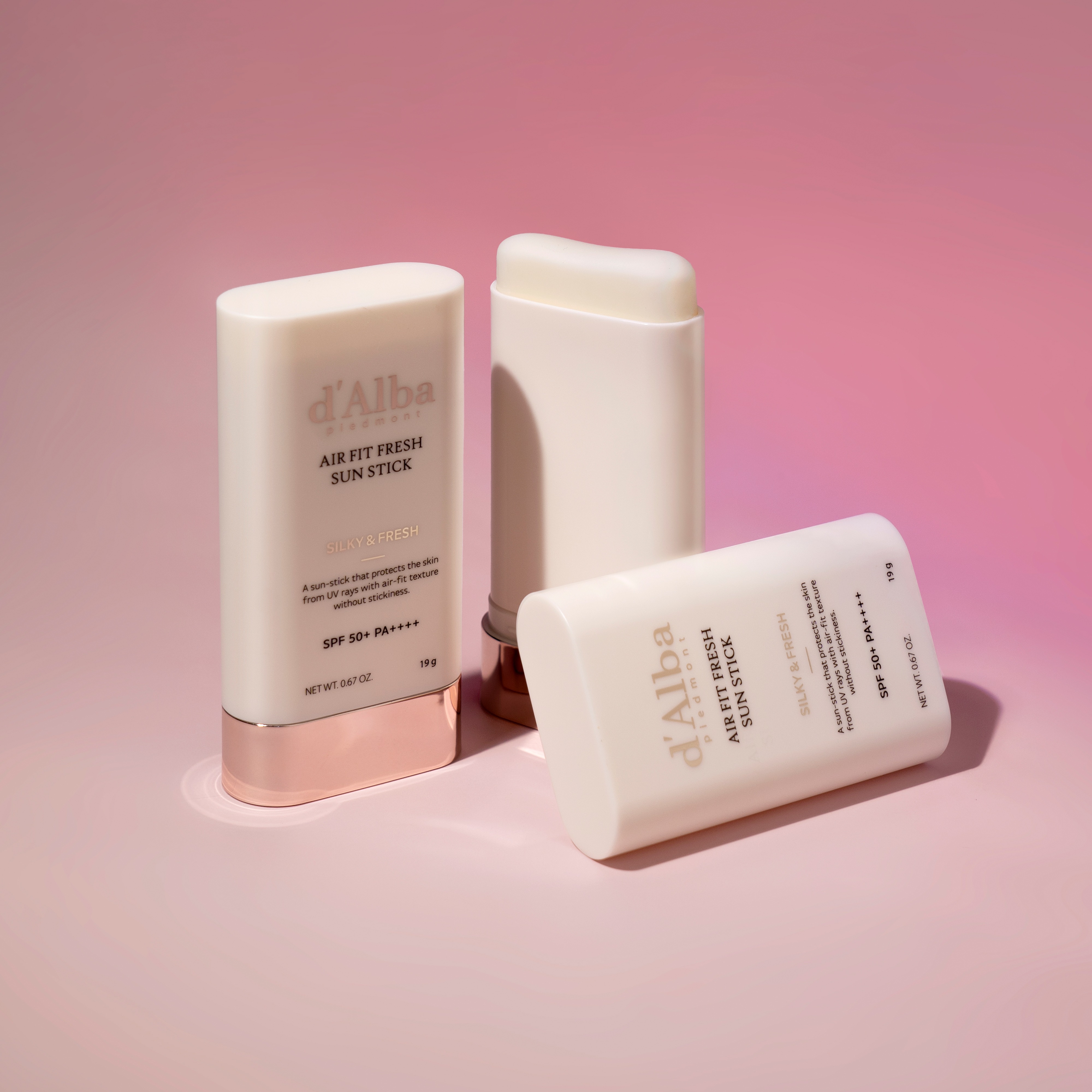 【プレミアムUVケア】エアピットビーガン線スティック19g×2本/SPF50+PA++++/トーンアップ/サンクリーム/化粧下地/敏感肌/メイク崩れ防止