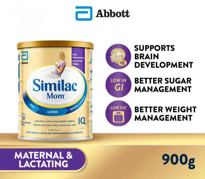Similac Mom Eye Q Vanilla Flavour 900g