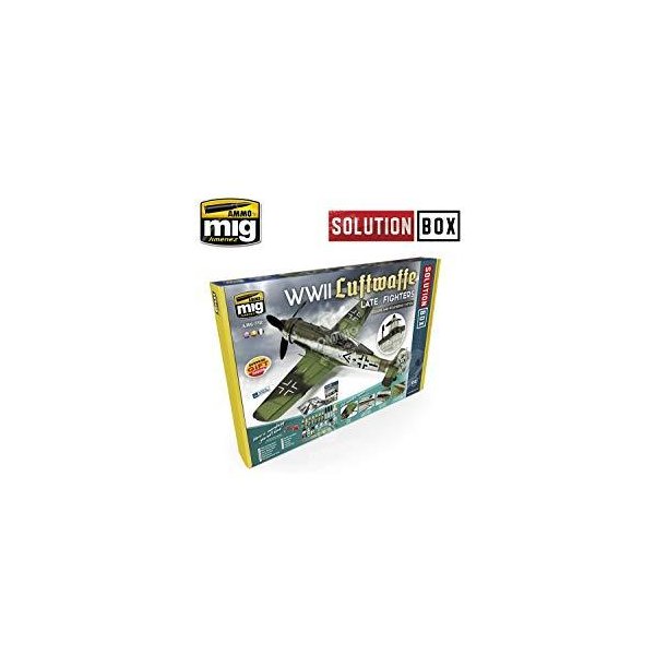 Luftwaffe Late War Solution Box Ammo Mig Jimenez A.MIG-7702 並行輸入品