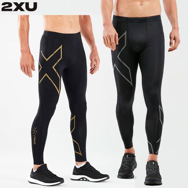 返品交換不可 訳あり大特価 2XU ツータイムズユー MCSランコンプレッションタイツ MA5305B 着圧 ランニングタイツ