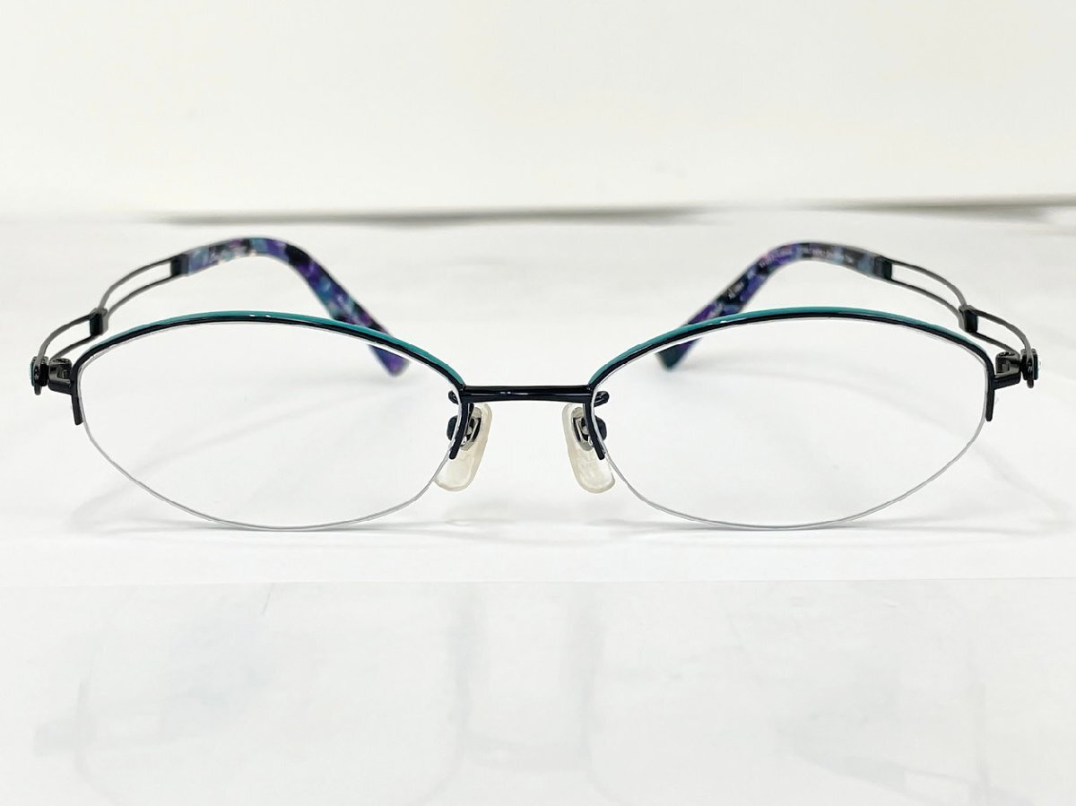 シャルマン CHARMANT 眼鏡 ラインアート XL1097 BK デュオコレクション 5117 135mm 日本製 エクセレンスチタン 度入り 2602LS002