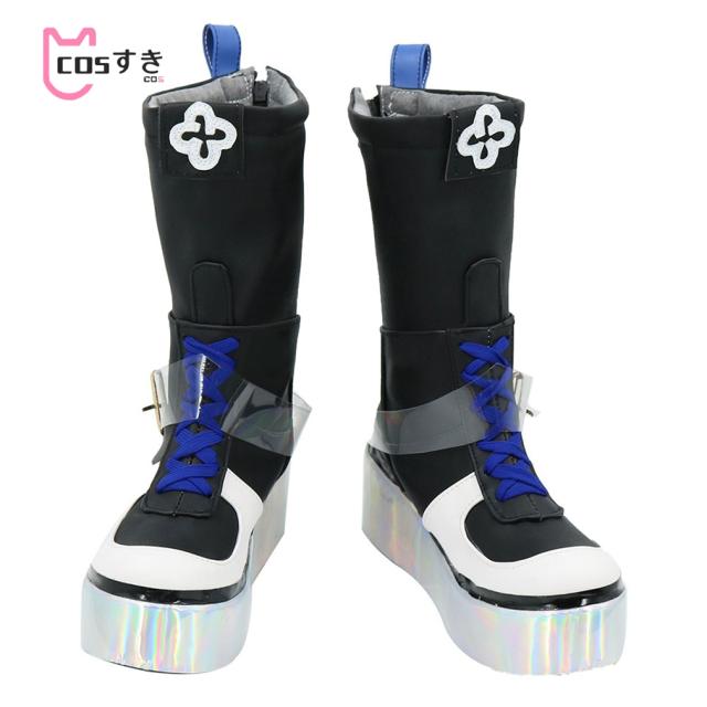 【全店任意2枚購入で100円OFF】アークナイツ　Arknights　ミヅキ　 コスプレブーツ 靴 cosplay boots コスプレシューズ　パーティー