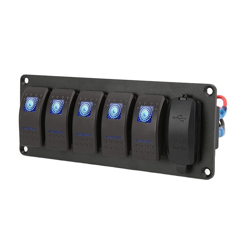 ロッカースイッチ船舶用ボート用トラックに安全なロッカースイッチパネル