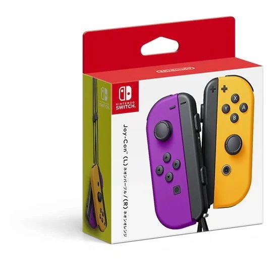 Nintendo Switch Joy-Con ネオンパープル/ネオンオレンジ