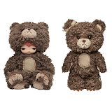 BTS テテ着用 Hirono Living ぬいぐるみ Qoo10] LABUBU BTSテテ着用 Hirono Livin : おもちゃ・知育