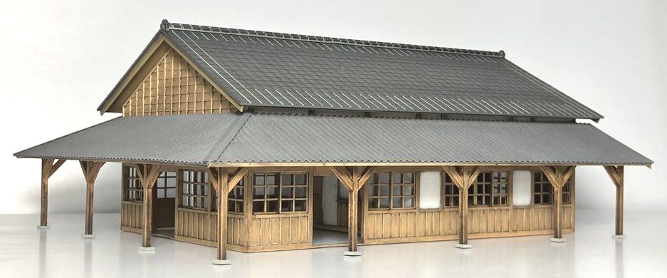 IORI工房 (HO) 1/80 No.450 明治の小型駅舎 IORI 450 メイジノコガタエキシャ
