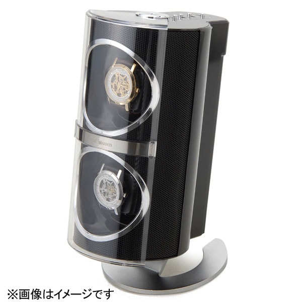 ロイヤルハウゼン 【国内正規品】ウォッチワインダー2本巻き ブラック SR091BK