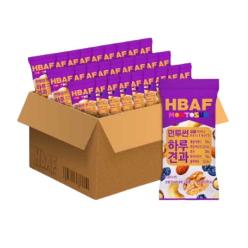 マントゥサン一日ナッツパープル 50袋セット（20gX50袋）