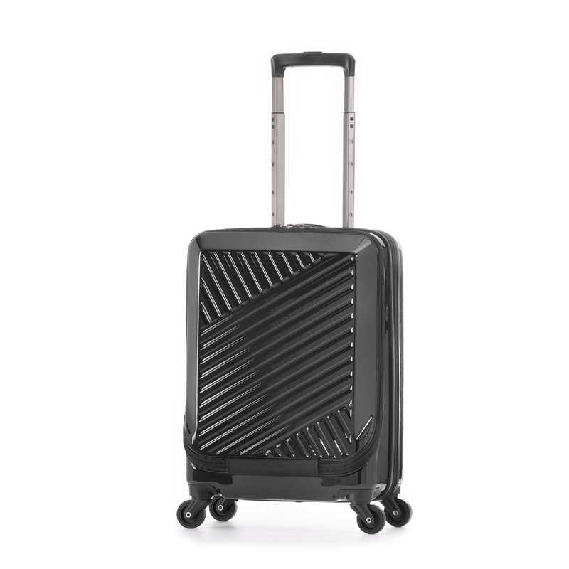 A.L.I　アジア・ラゲージ スーツケース ハードキャリー フロントオープン [TSAロック搭載 / 37L] ブラック　ALI-8000-18W