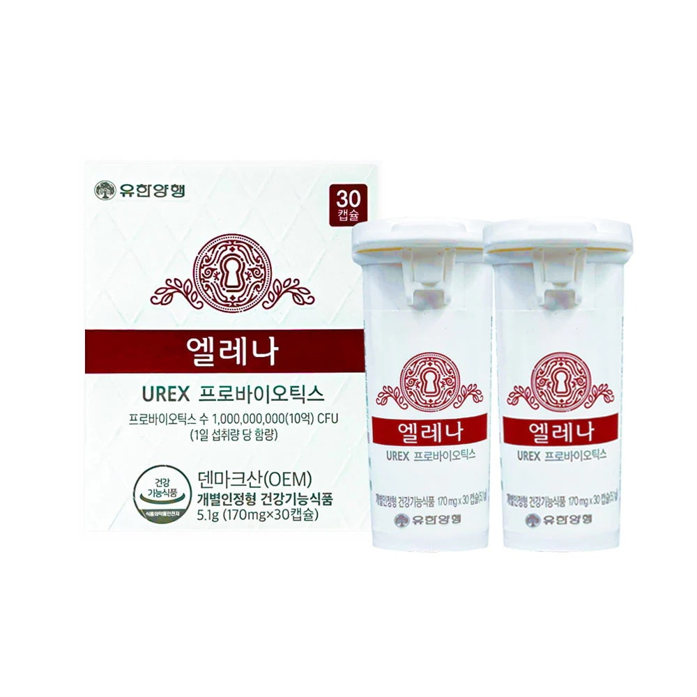 正品エレナ膣乳酸菌30カプセル2個膣健康UREXデンマークプロバイオティクス在庫00個 30回分 2個 7,729円