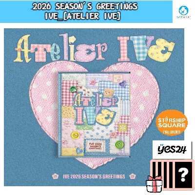 [アルバム発売記念][Online特典SET] IVE_2026 SEASONS GREETINGS [ATELIER IVE / MINIVE] 2026 シーグリ
