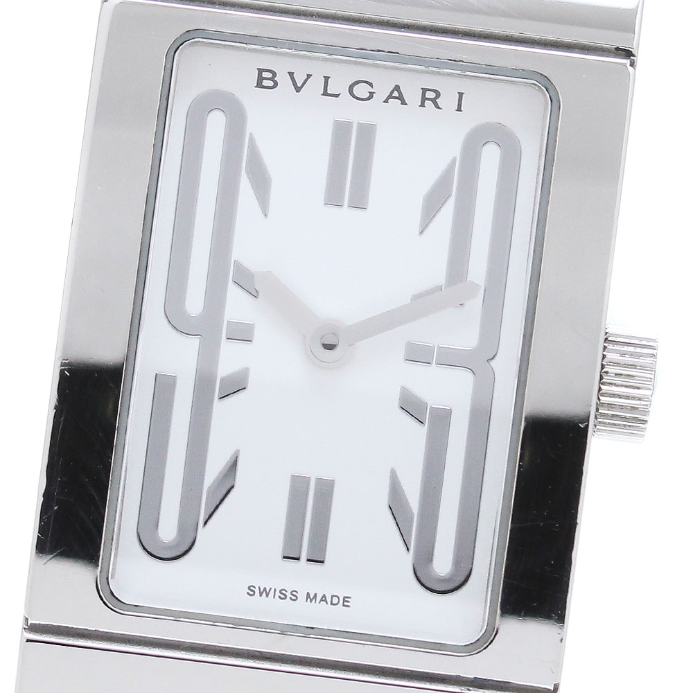 ブルガリ BVLGARI RT39S レッタンゴロ クォーツ レディース 内箱・保証書付き_864522【中古】 44,640円