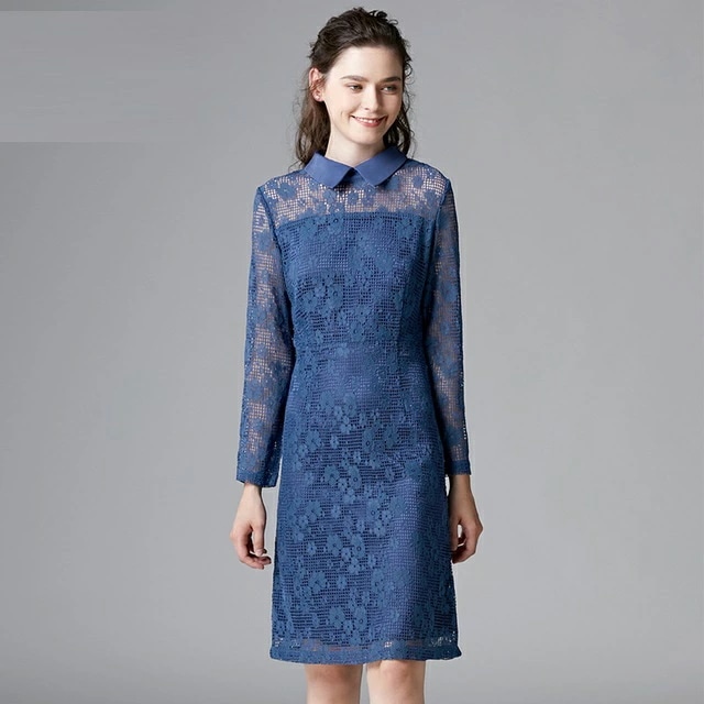 高評価多数L～6L1色ブルー 大きいサイズ ドレス トップス ワンピース ワンピ パーティードレス パーティーワンピ 結婚式 二次会 お呼ばれ インスタ 撮影 アイドルクラシカル系 上品感 大