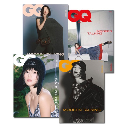 [4種セット] 韓国男性雑誌 GQ (ジーキュー) 2025年 9月号 (チョン・ジヒョン表紙4種セット)