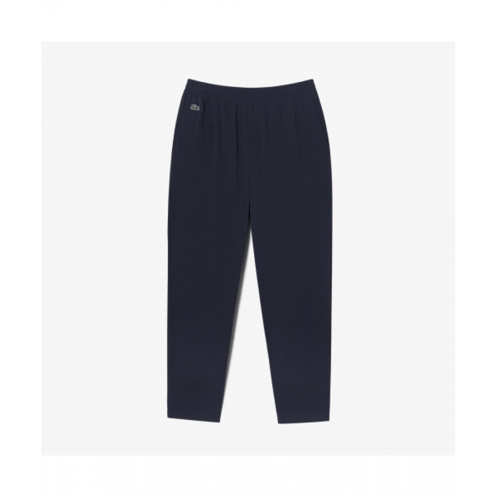 LACOSTE ウィメンズ ウ woven セットアップ パンツ [ダークネイビー]