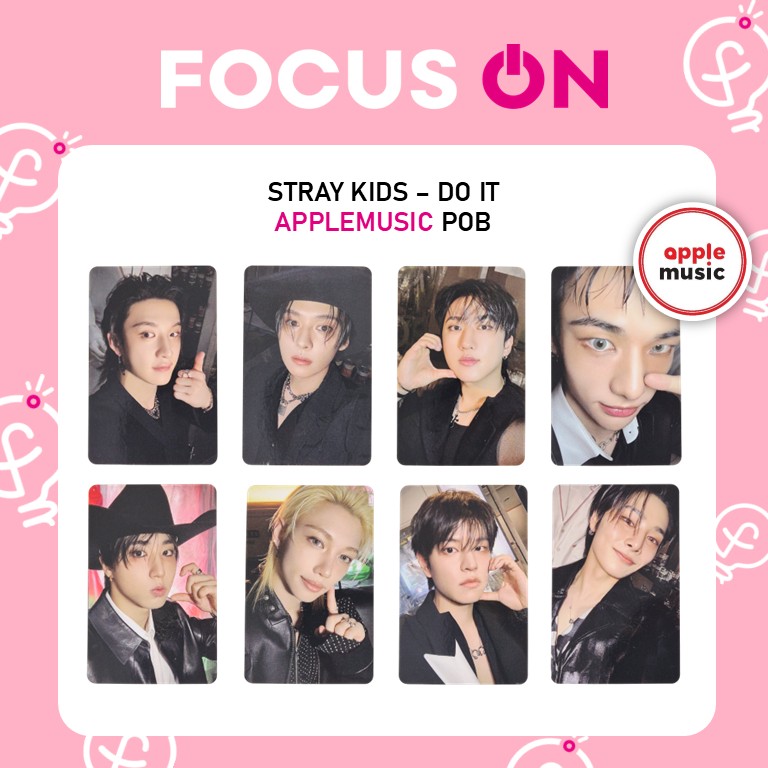 Stray Kids IN生 Apple Music スキズ リノトレカ Qoo10] JYP Entertainment STRAYKIDS DO IT APPL