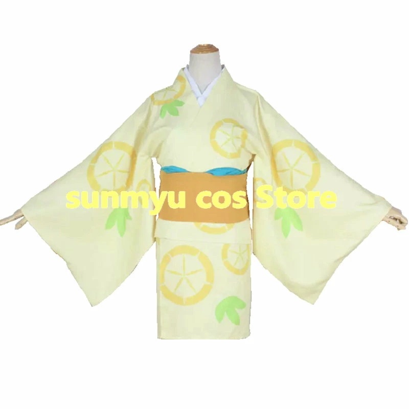 銀魂 性別逆転篇で女体化した沖田総悟 着物浴衣 コスプレ衣装 オーダーサイズ