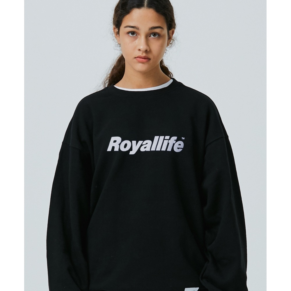 ROYALLIFE RLCN500オリジナルロゴマンツーマン - ブラック 5,393円