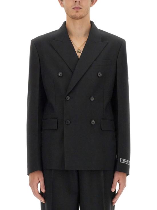 VERSACE Men Jacket 1012492 1A079781B000 Black