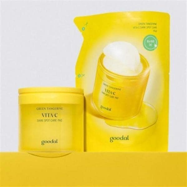 グダル 青みかん ビタC くすみケア パッド 70枚+70枚 おかわり