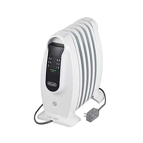 De Longhi (デロンギ) ミニオイルヒーター NJ0505E 小型軽量 ゼロ風暖房 脱衣所
