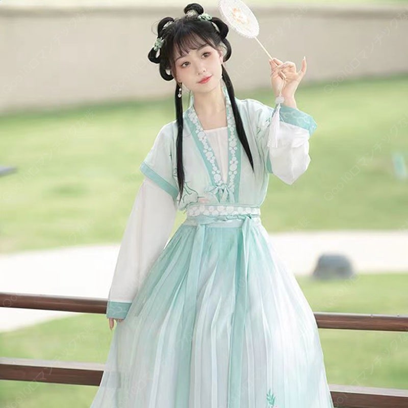 【2024新品追加】【最安値挑戦】チャイナ服 漢服 セットアップ レディース ワンピース プレ衣装 舞台ステージ衣装 ドレス 唐装漢服 チャイナドレス 中国風 豪華華流 宮廷衣装-22