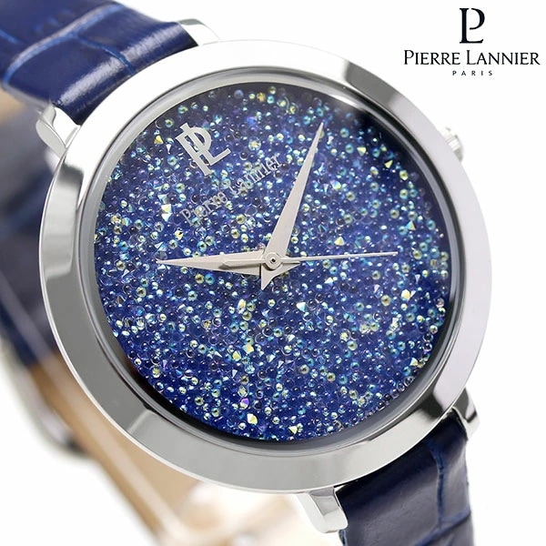 ピエールラニエ ルナ クリスタル ウォッチ レディース 腕時計 P095M666 Pierre La
