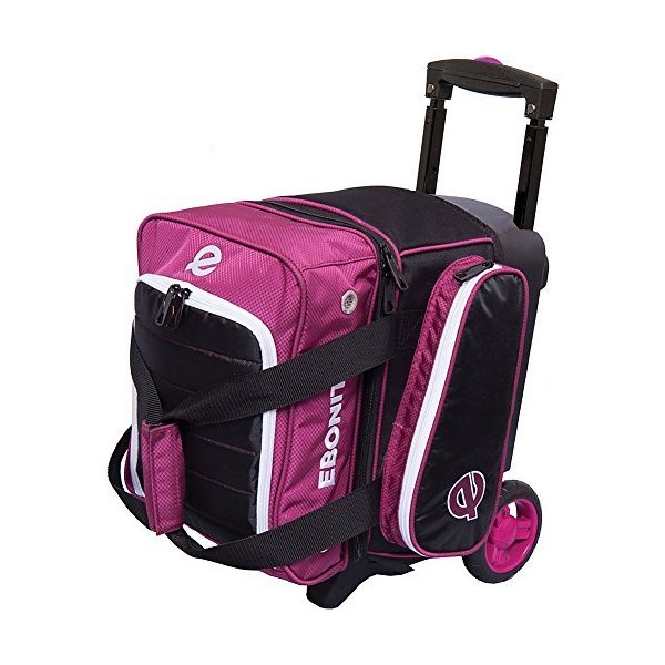 Ebonite Eclipse Single Roller Bowling Bag， Plum 並行輸入品