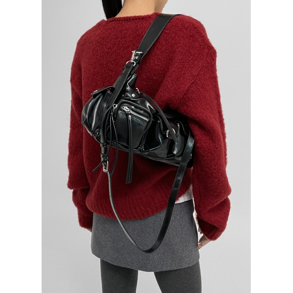 ブラックアップ Hireki ポケットレザー 2 ウェイバッグ