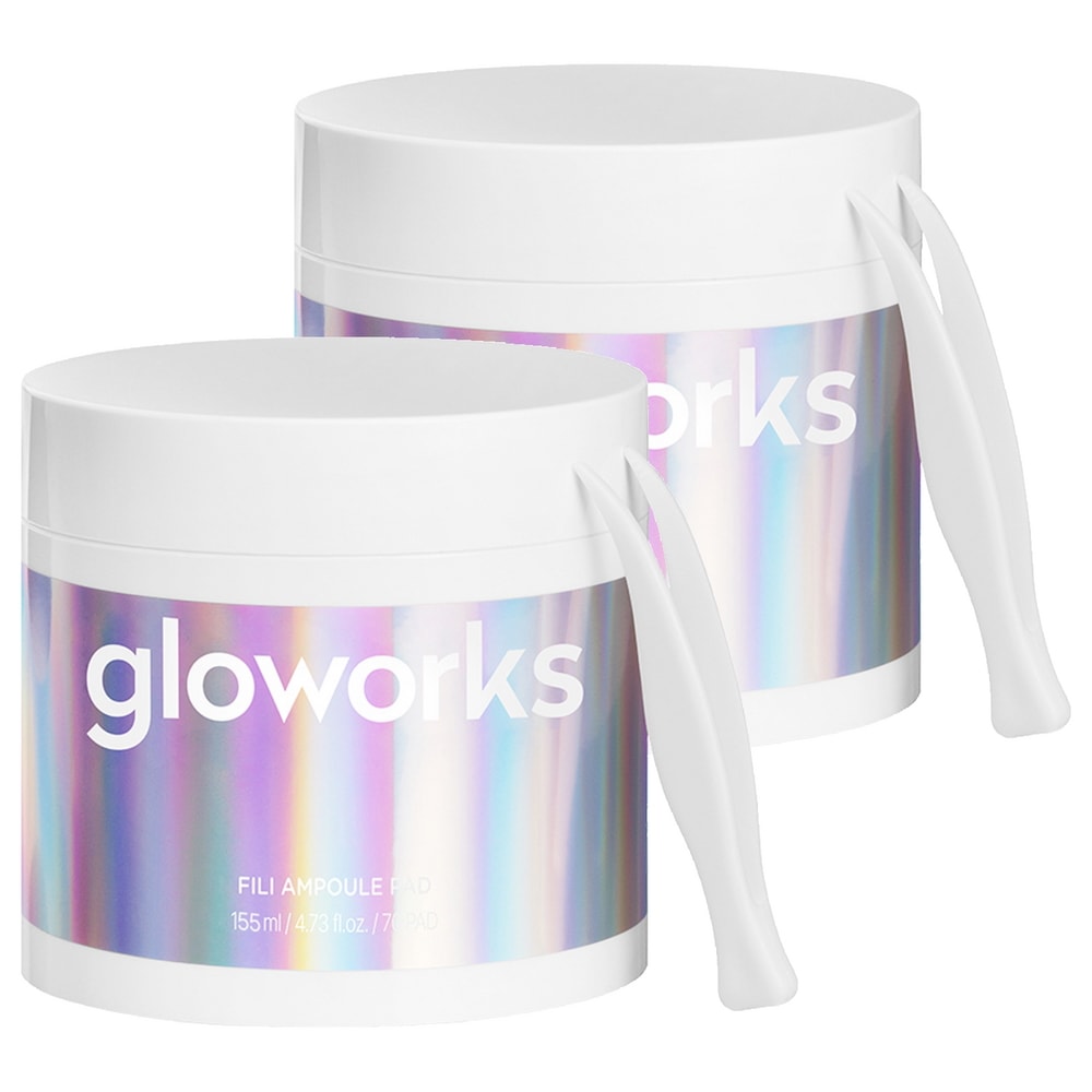 グローワークス フィリアンプル 絹糸 パッド 155ml70本入り2個