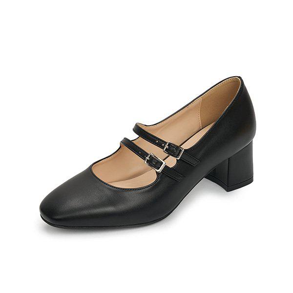 M. ユラ メリージェーン パンプス ブラック 516523107ZA_P383725017